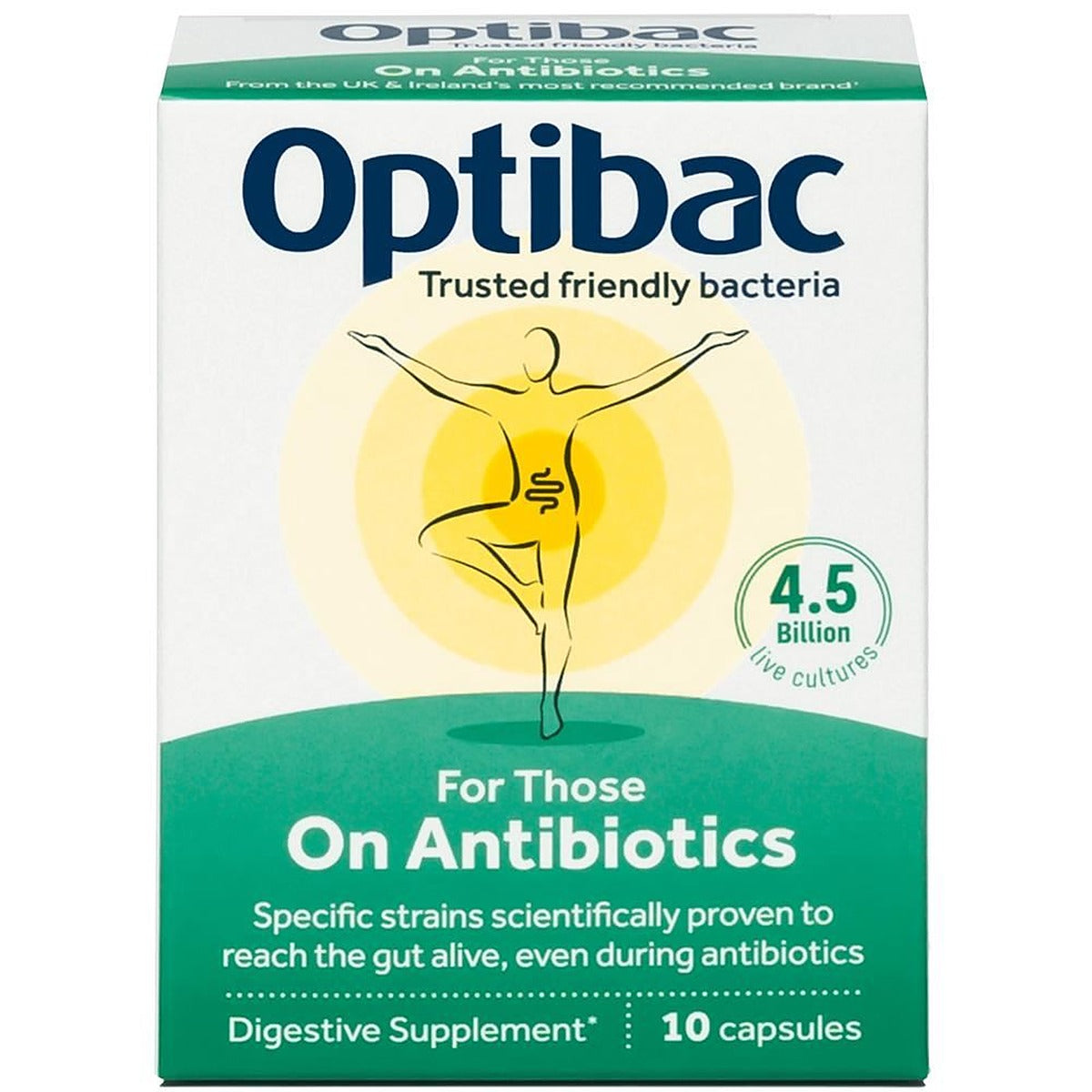 Optibac Probiotics For Those on Antibiotics 10 capsules