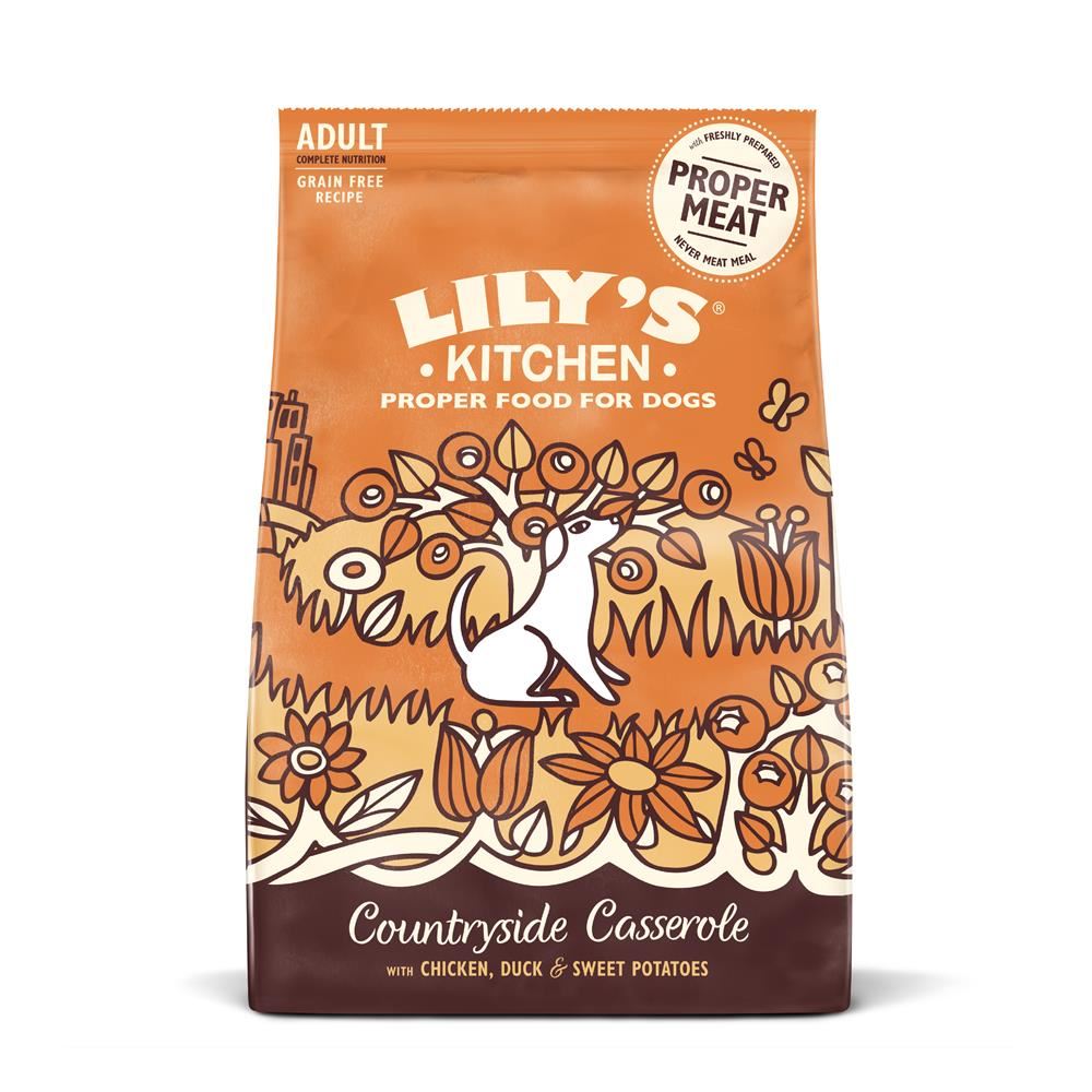 Lilys Kitchen Chicken and Duck Complete Grain-Free Dry Food for Dogs 2.5kg