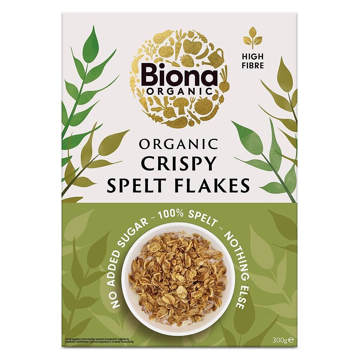 Biona Organic Crispy Spelt Flakes 300g