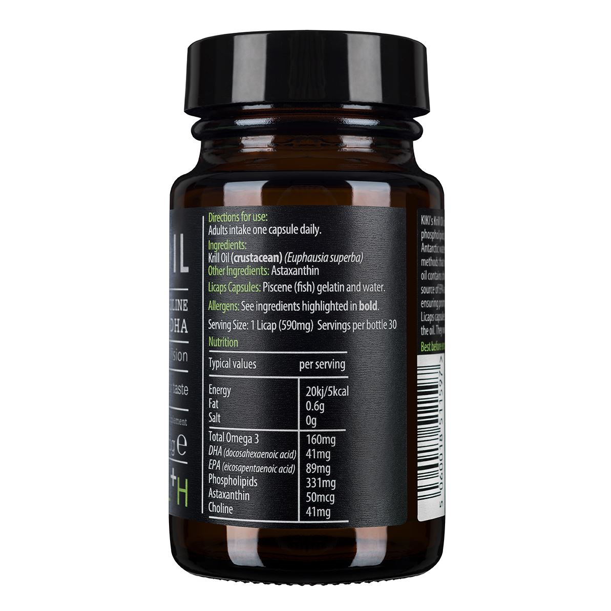Kiki Health Krill Oil - 30 Licaps