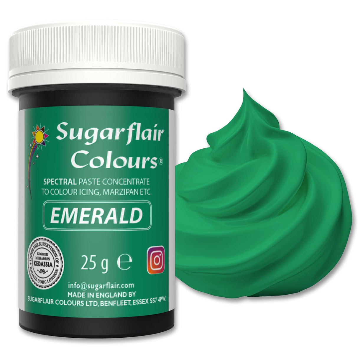 Sugarflair Concentrated SPECTRAL Food Colouring Paste - 25g