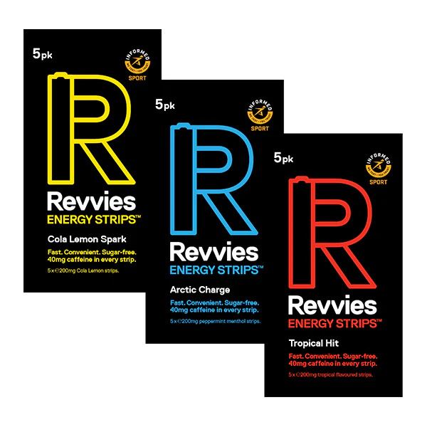 Revvies Energy Strips All Flavours