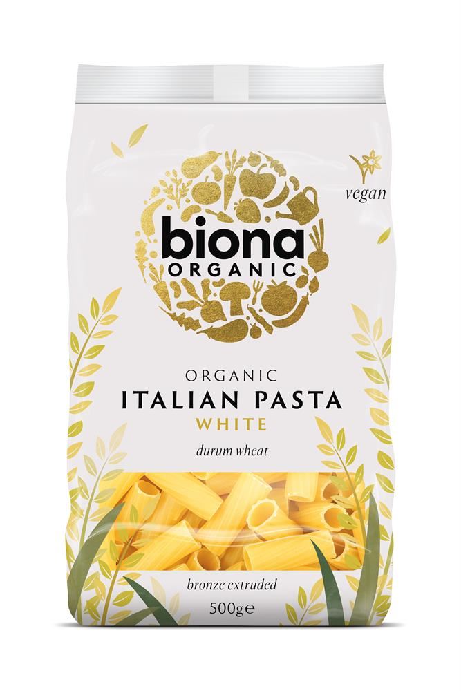 Biona Organic White Rigatoni 500g