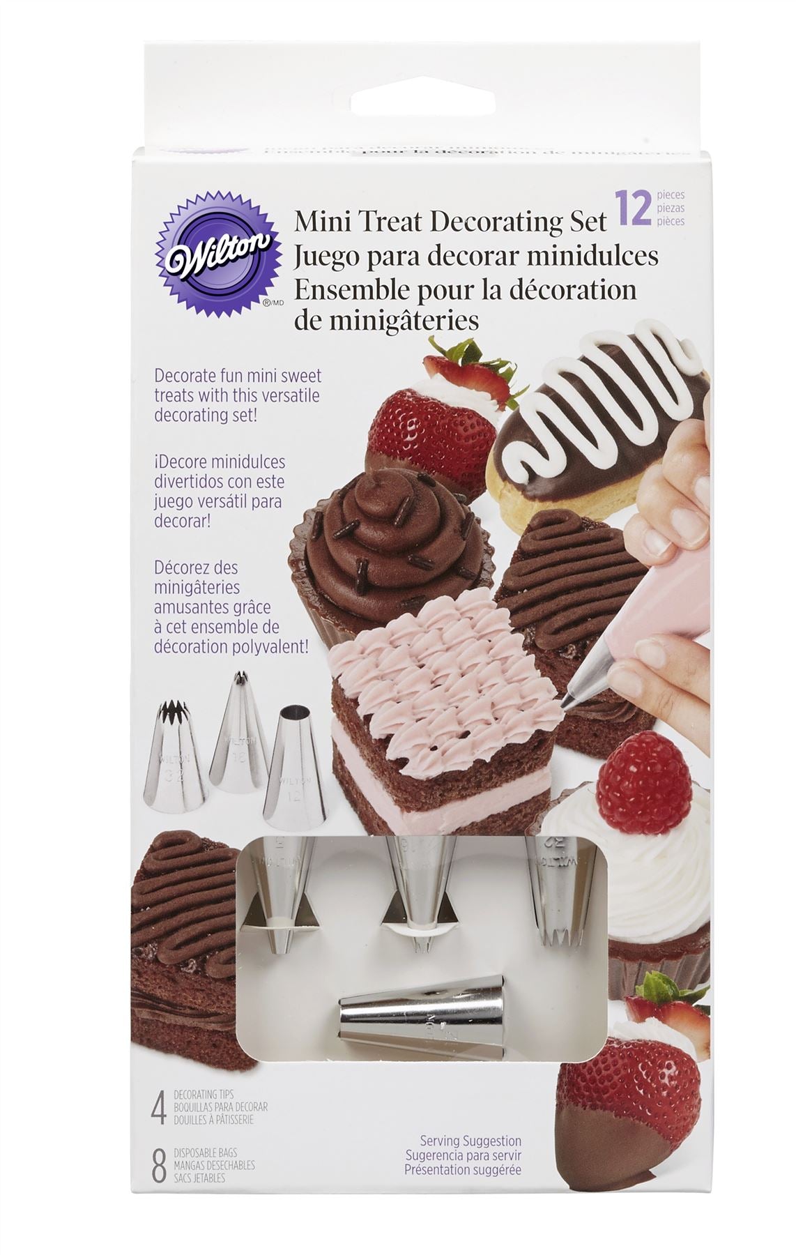 Wilton 12Pc Mini Treat Decorating Set