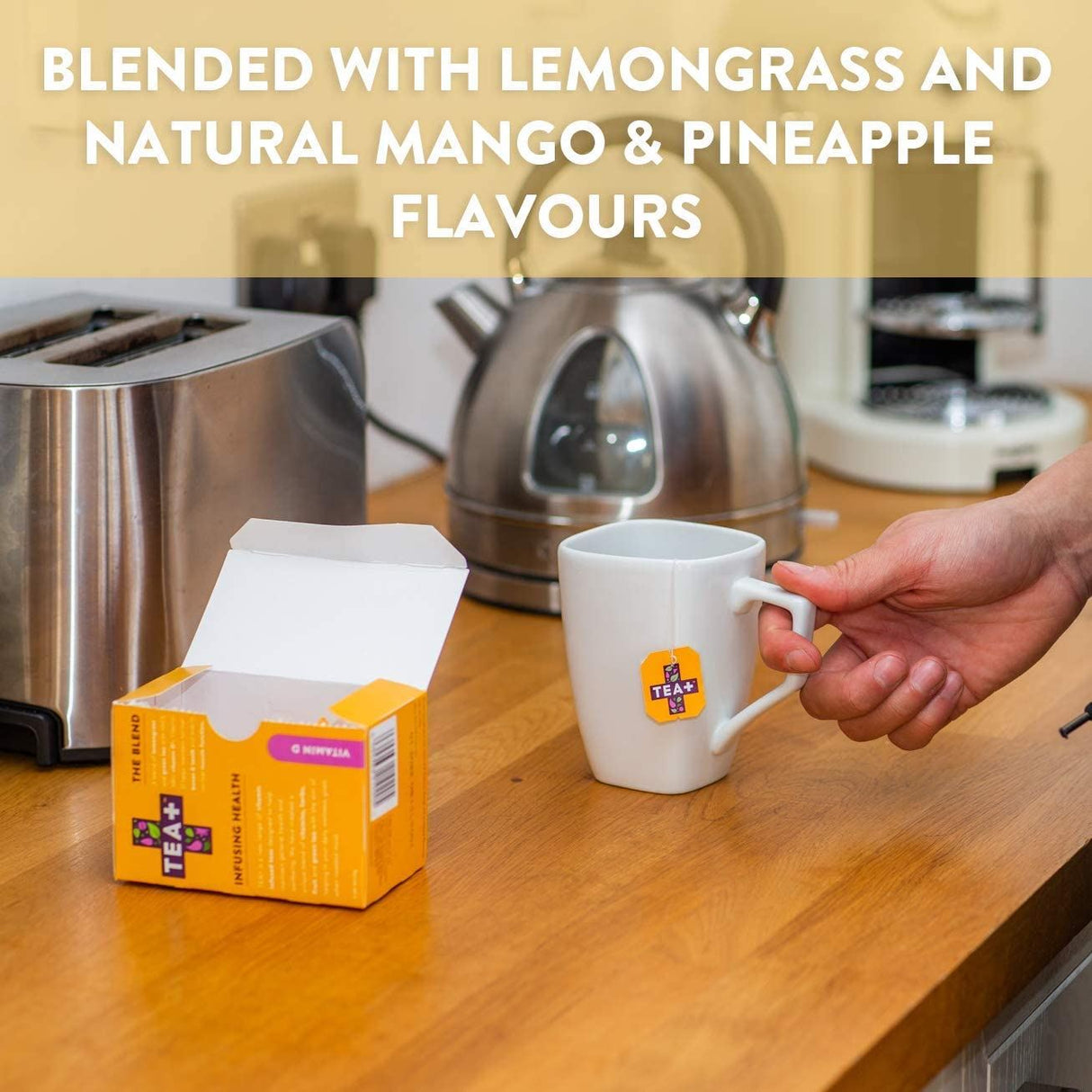 Vitabiotics TEA+ Vitamin D Vitamin Tea - 14 Tea Bags