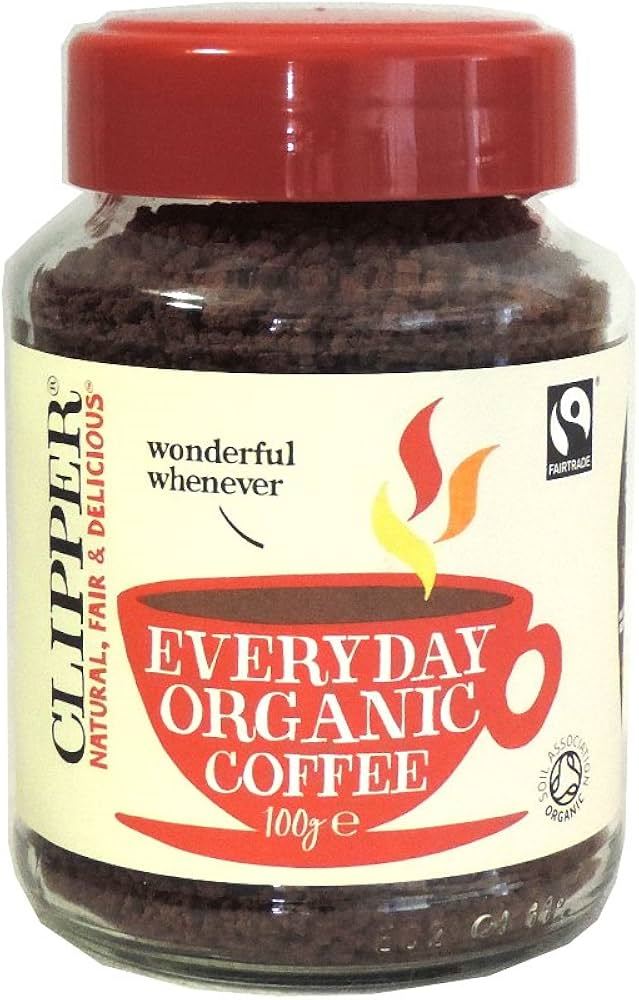 Clipper Fairtrade Everyday Organic Instant Coffee 100g