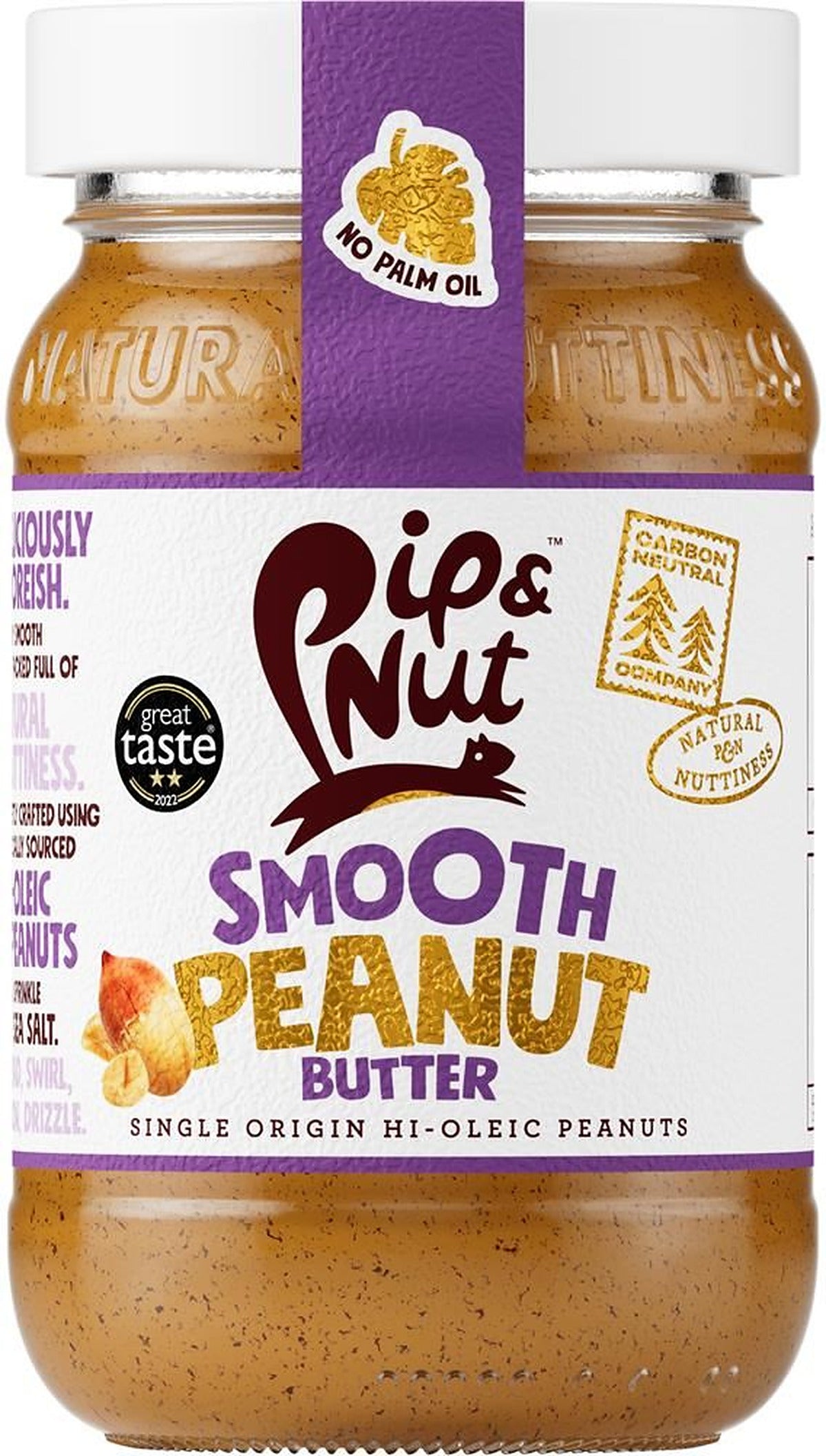 Pip and Nut Smooth Peanut Butter 300g