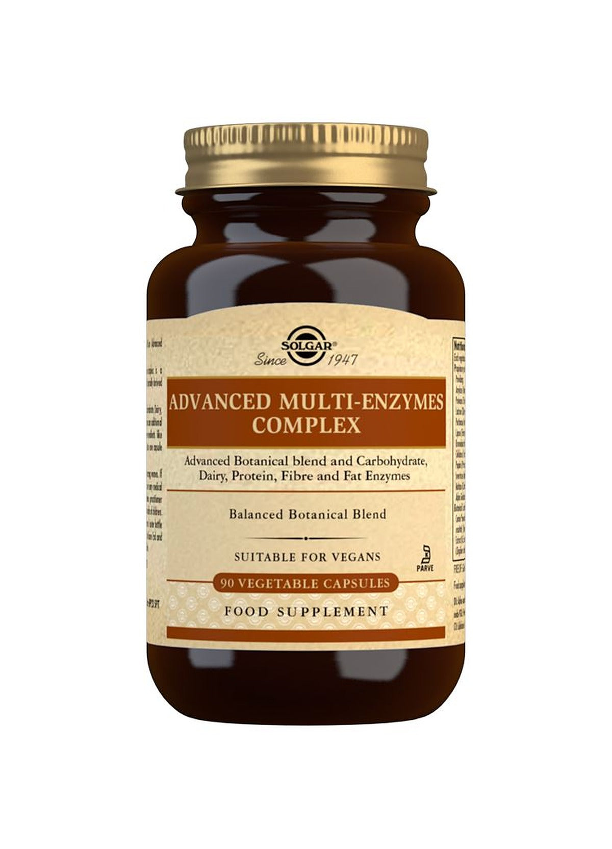 Solgar Advanced Multi-Enzyme Complex - 90 Vegicaps