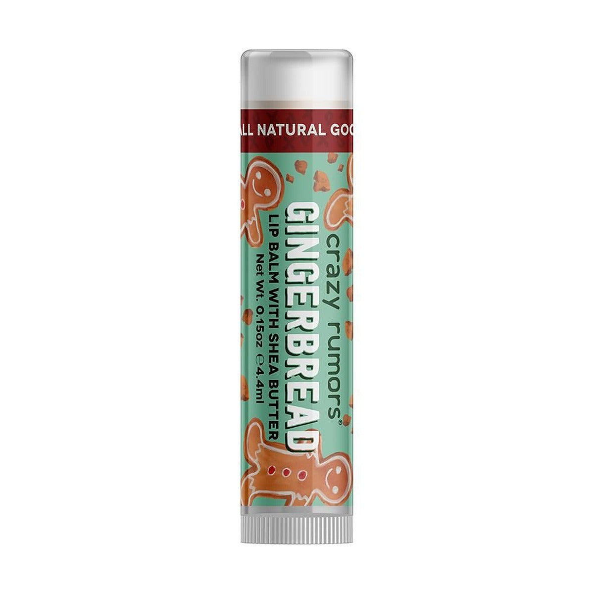 Crazy Rumors Gingerbread 100% natural vegan lip balm (limited edition) 4g