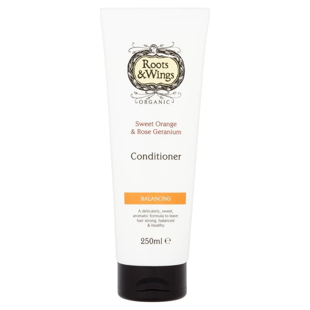 Roots and Wings Organic Sweet Orange & Rose Geranium Conditioner 250ml