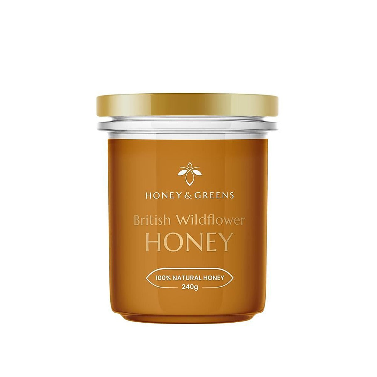 Honey and Greens British Wildflower Honey 240g