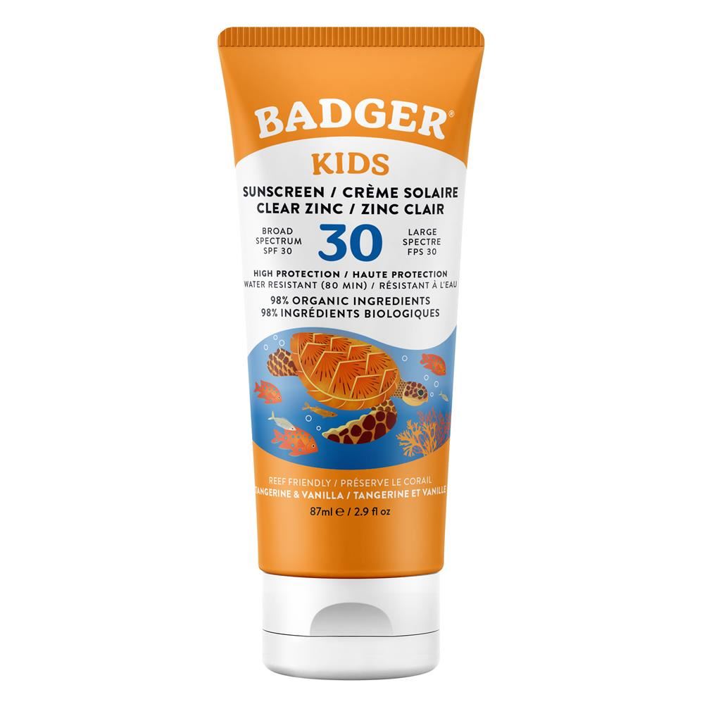 Badger Kids Sunscreen SPF30 87ml