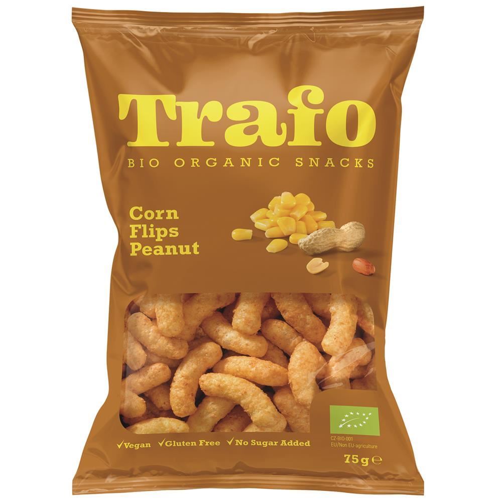 Trafo Organic Corn Peanuts 75g - 8 Pack