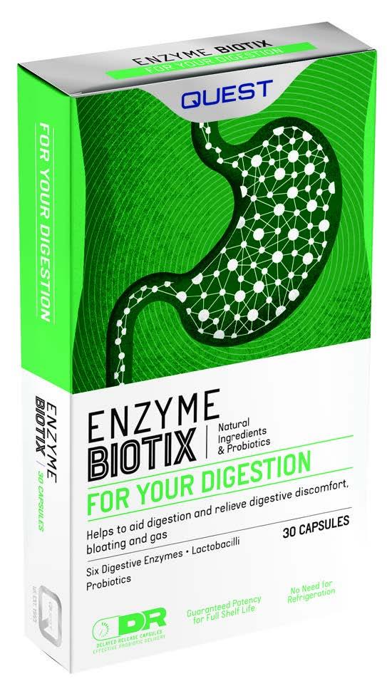 Quest Enzyme Biotix - 30 Capsules