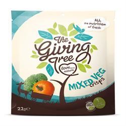 Giving Tree Snacks Mixed Veggie Crisps 22g - 12 Pack