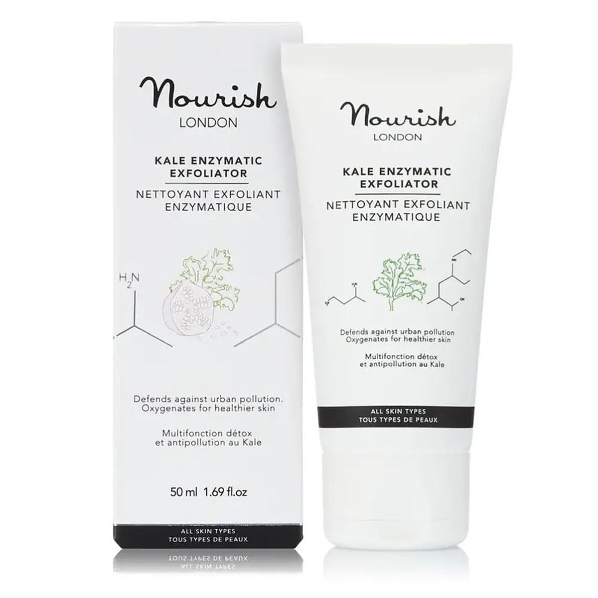 Nourish London Kale Enzymatic Exfoliator 50ml