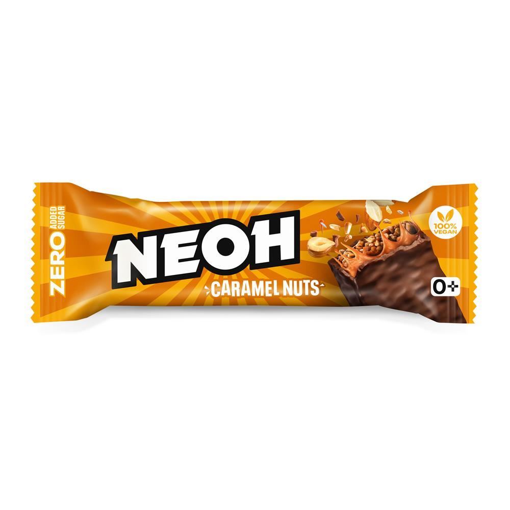 Neoh Caramel Nuts Bar 28g - 12 Pack
