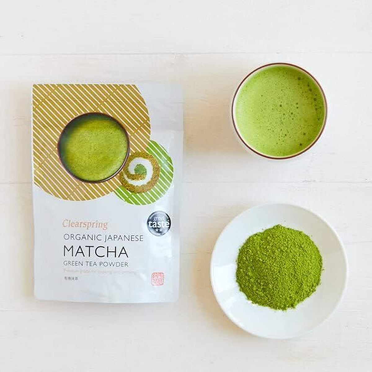 Clearspring Organic Japanese Matcha Green Tea Powder - Premium Grade 40g - image 2