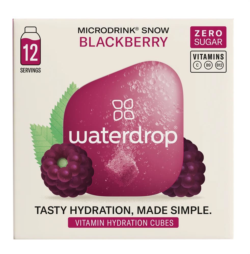 Waterdrop Blackberry Microdrink - Hydration Cubes 12 capsules