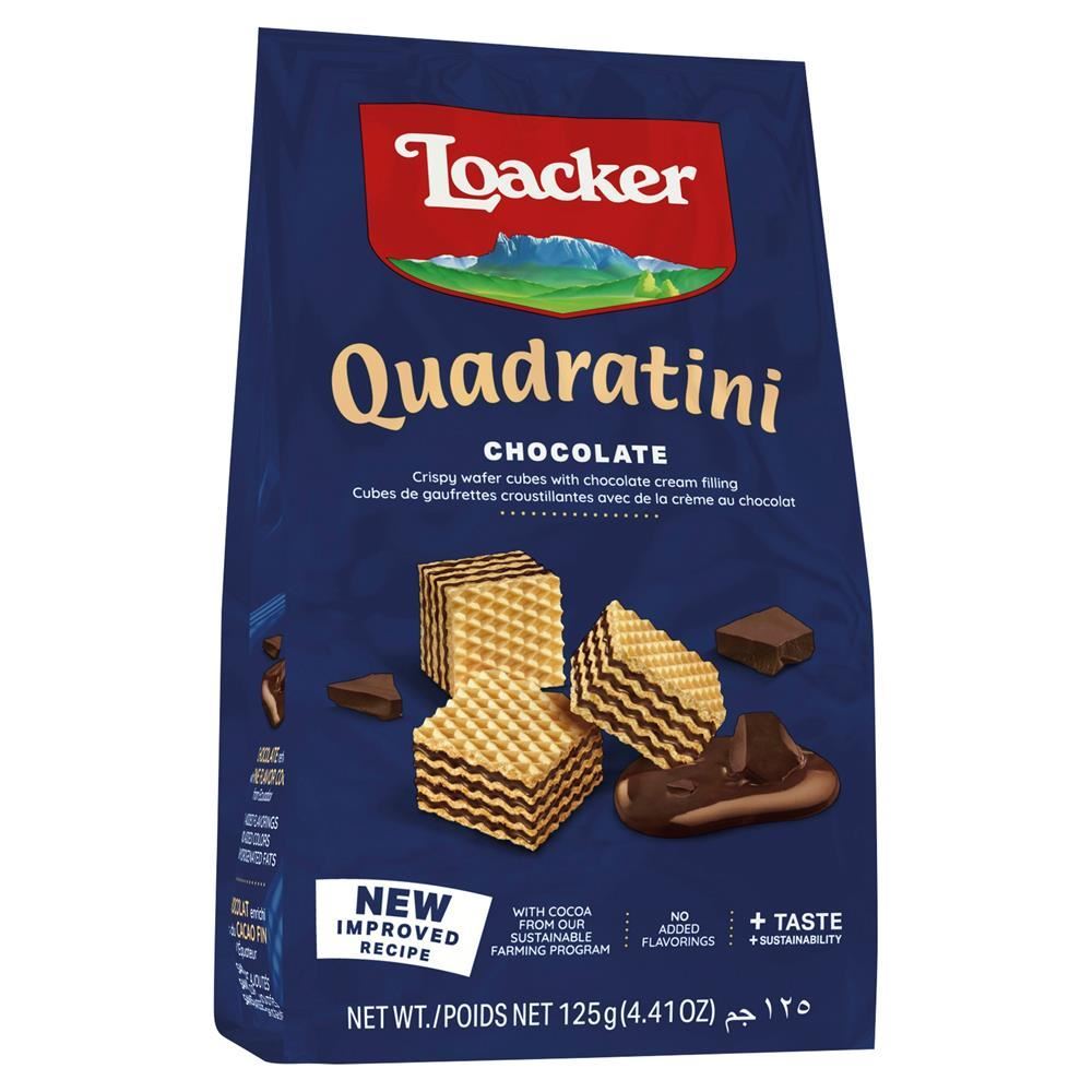 Loacker Chocolate Quadratini 125g - 6 Pack