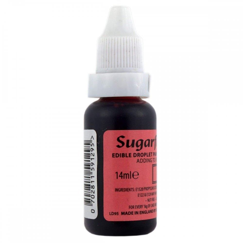Sugarflair Edible Droplet Paint Liquid - 14ml All Shades