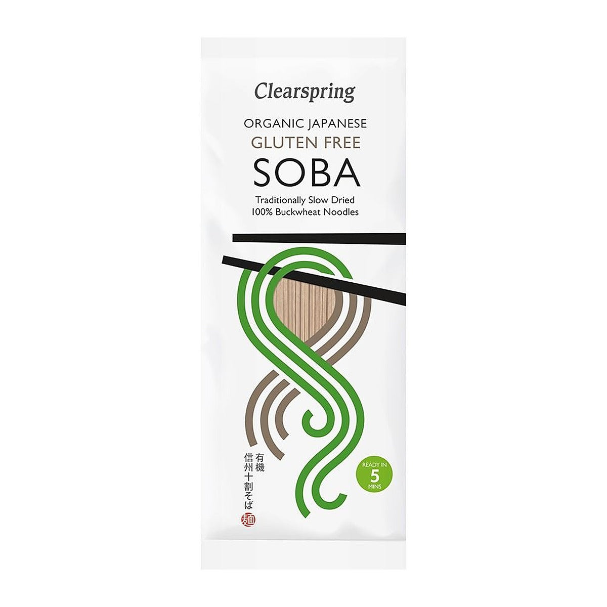 Clearspring Organic Japanese 100% Buckwheat Soba Noodles 200g