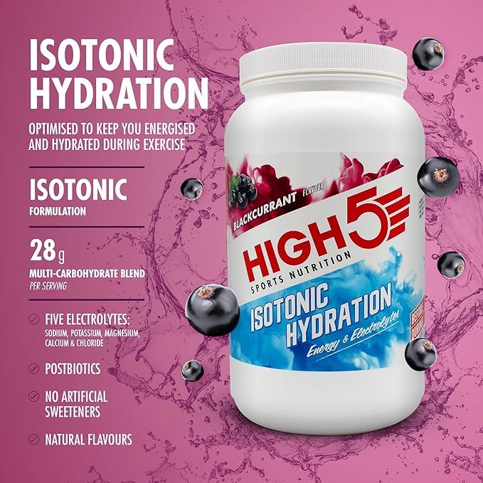 High 5 Isotonic Hydration 1.23kg - Blackcurrant