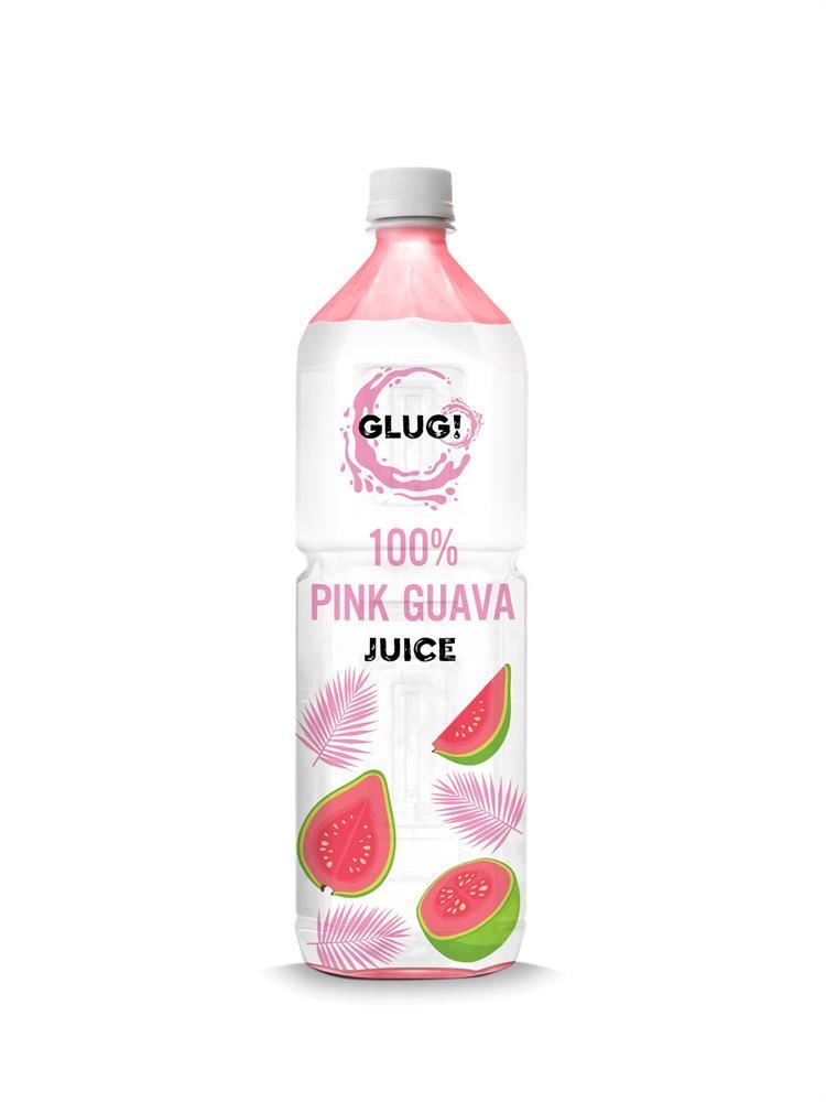 Glug 100% Guava Juice 1L - 6 Pack