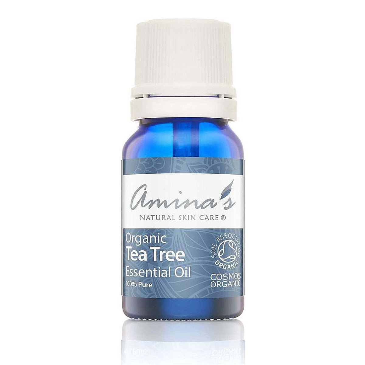 Amina's Natural Skincare Pure Organic TeaTree Essential Oil 10ml