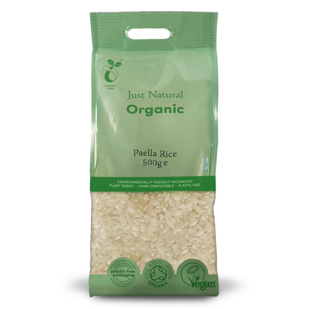 Just Natural Organic Organic Marisma Paella Rice 500g