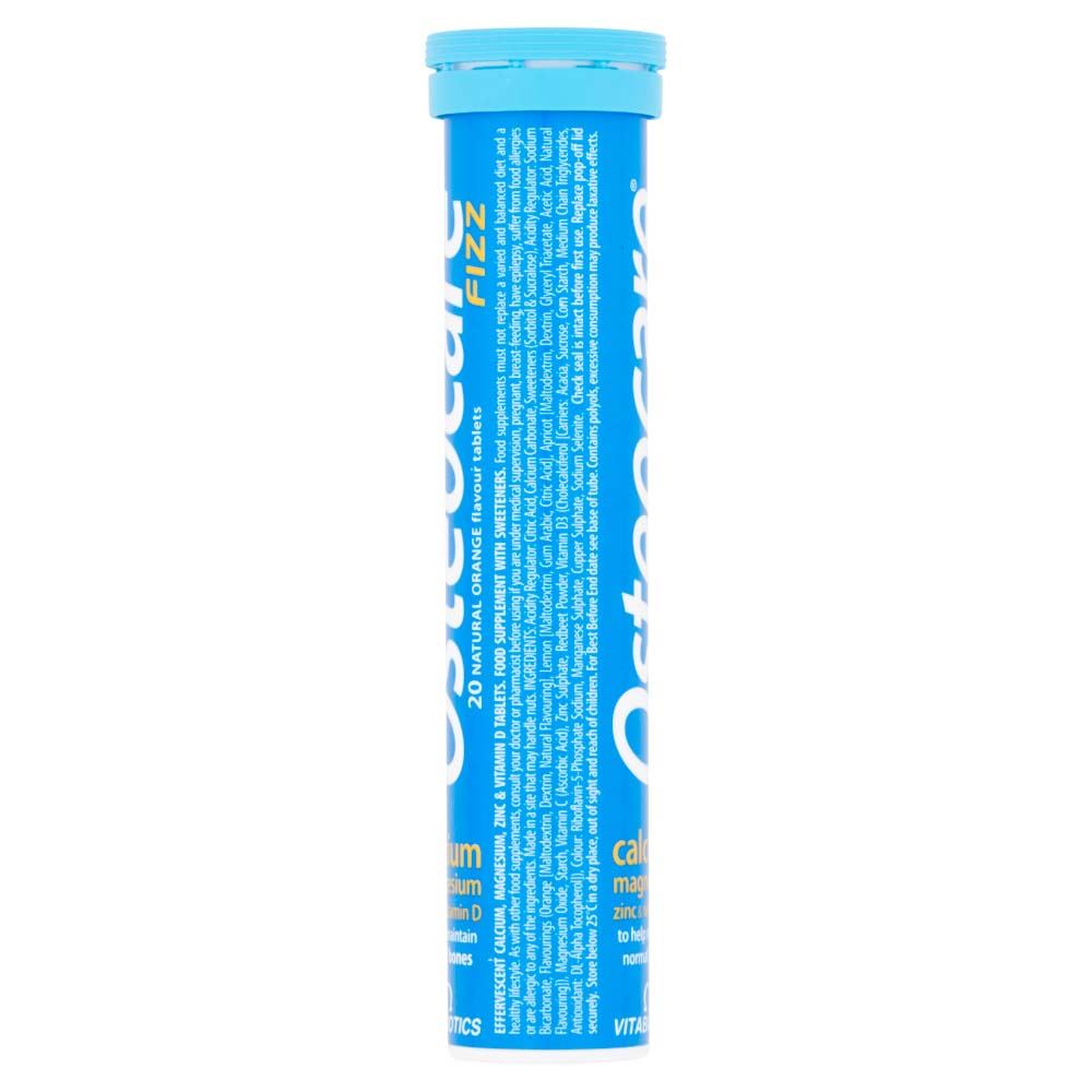Vitabiotics Osteocare Fizz - 20 Natural Orange Flavour Tablets