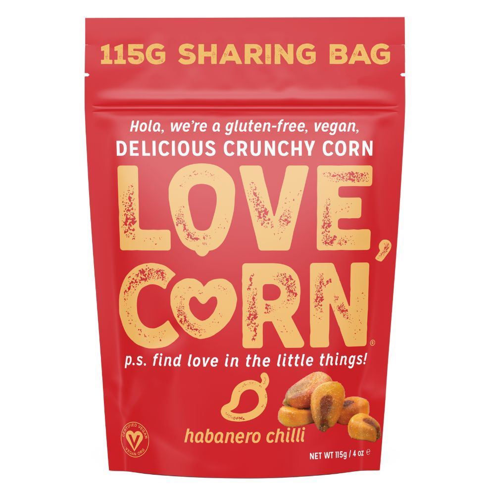 Love Corn Habanero Corn Snack 115g - 6 Pack