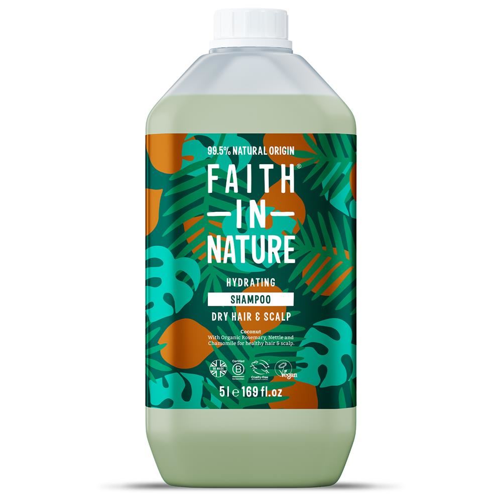 Faith in Nature Coconut Shampoo 5 Litre
