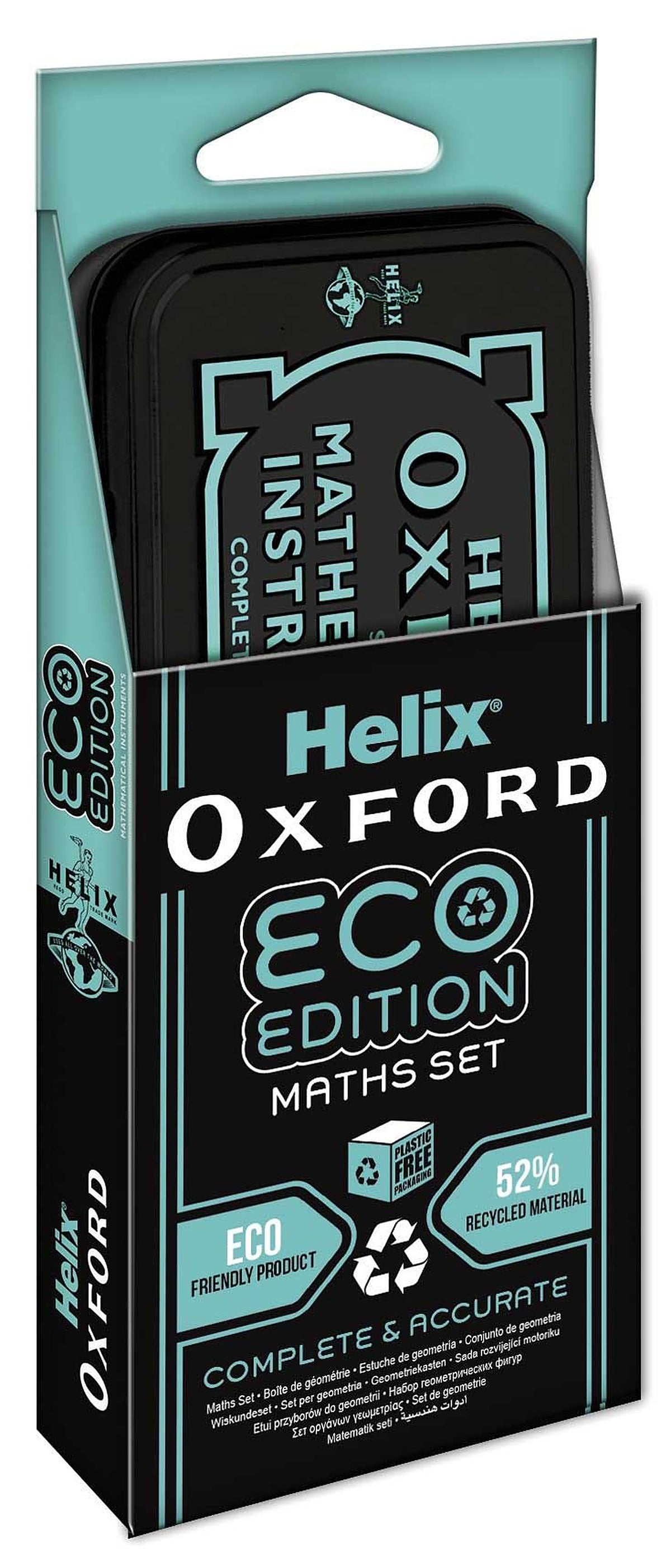 Helix Oxford Eco Maths Set - Blue