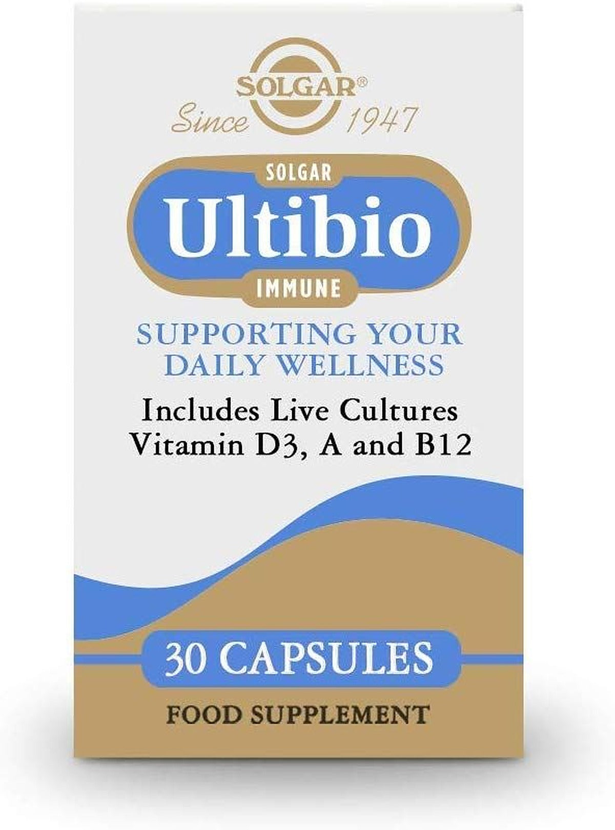 Solgar Ultibio Immune - 30 Vegicaps