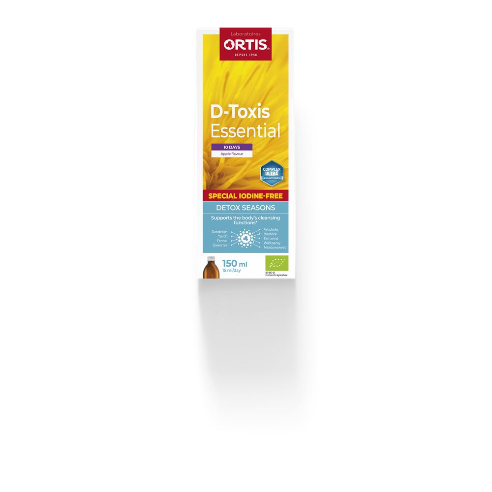 Ortis D-Toxis Essential Apple Flavour 150ml