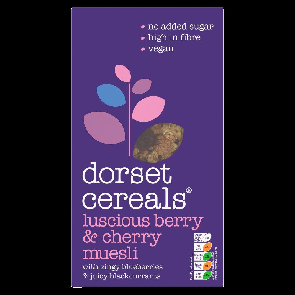 Dorset Cereal Berries and Cherries Muesli 600g