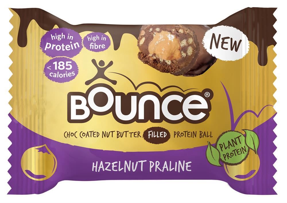 Bounce Hazelnut Praline Protein Ball 40g - 12 Pack