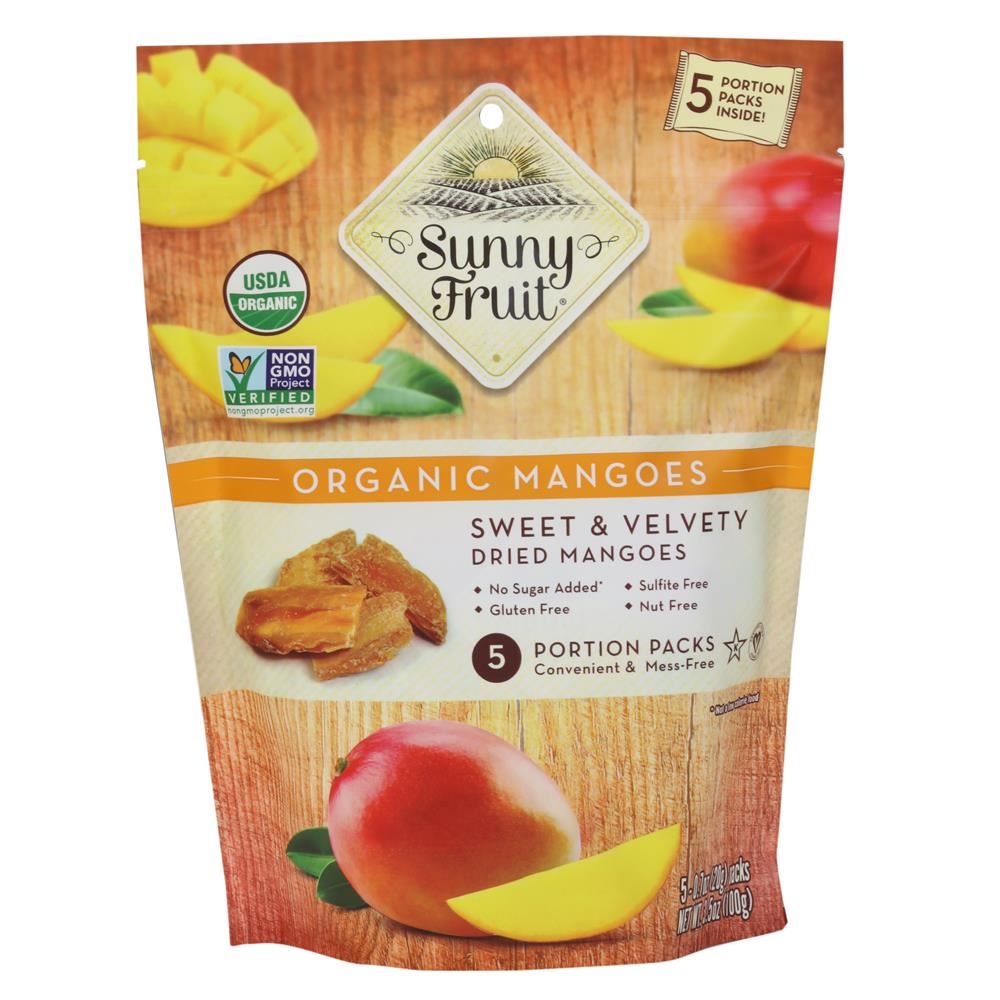 Sunny Fruit Dried Mango Multipack Organic 5x20g