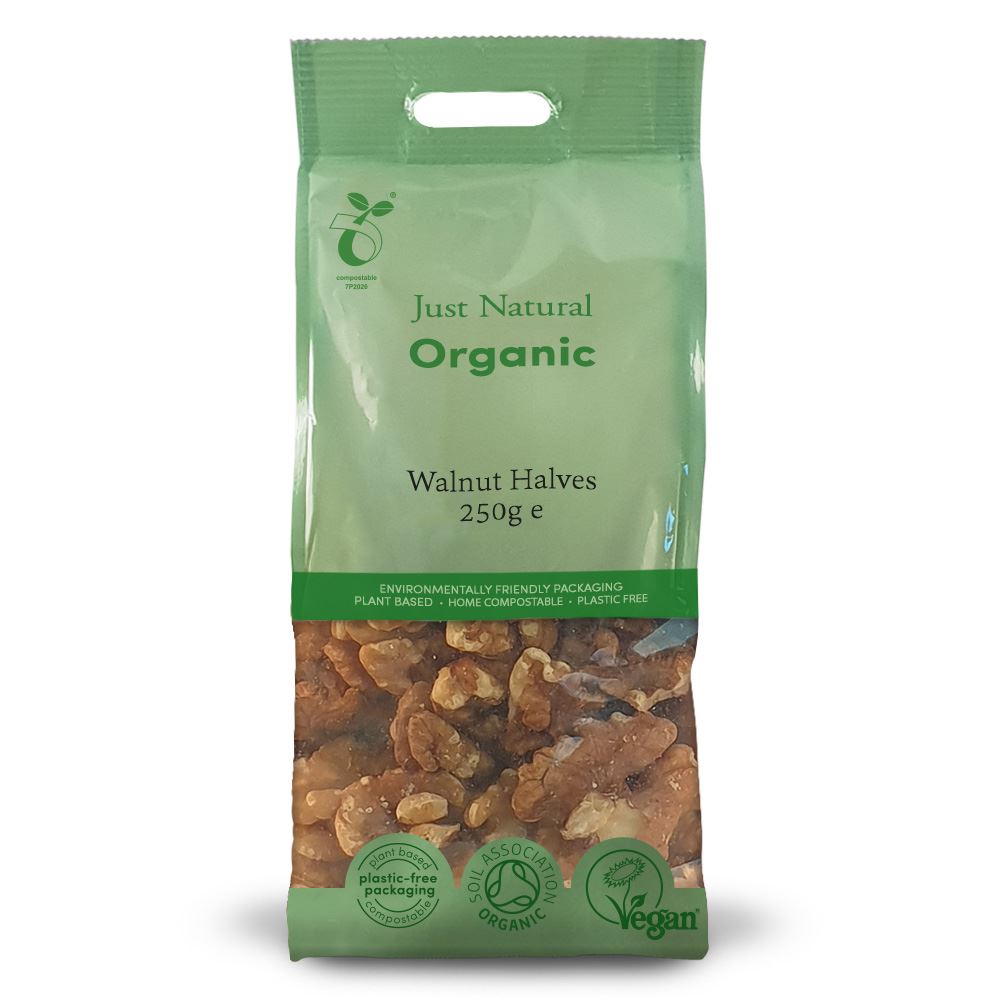 Just Natural Organic Organic Walnut Halves 250g