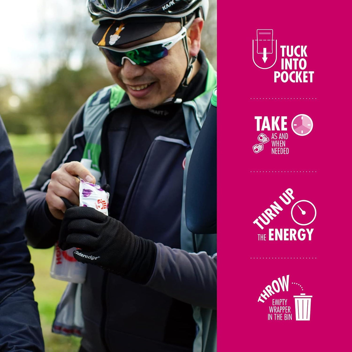 High 5 Energy Gummies 26g Mixed Berries Flavour - Pack of 5