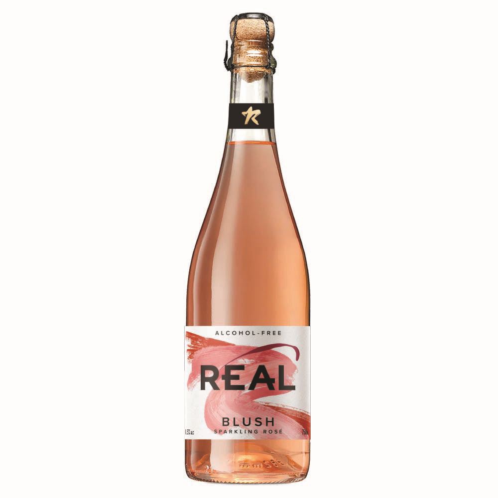 The REAL Drinks Co. REAL Blush Sparkling Rose Alcohol Free 750ml