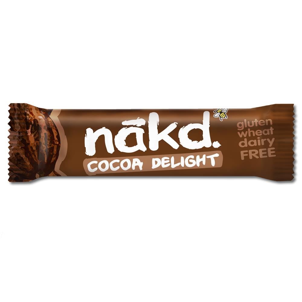 Nakd Cocoa Delight Gluten Free Bars 35g - 18 Pack