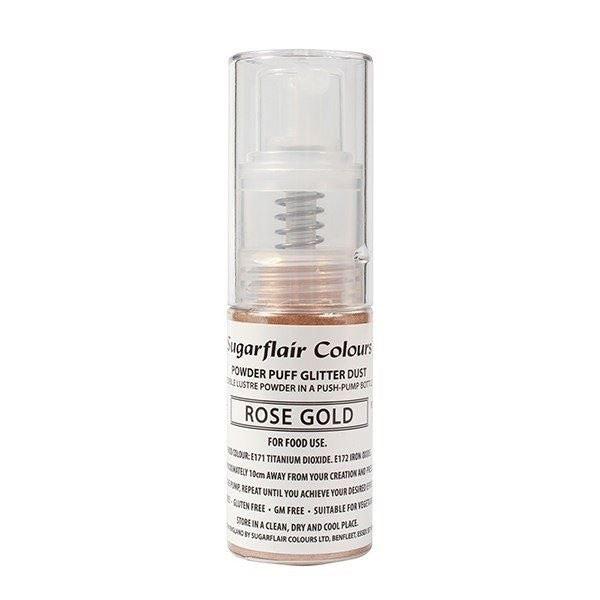 Sugarflair Powder Puff Glitter Dust Spray - 10g All Shades