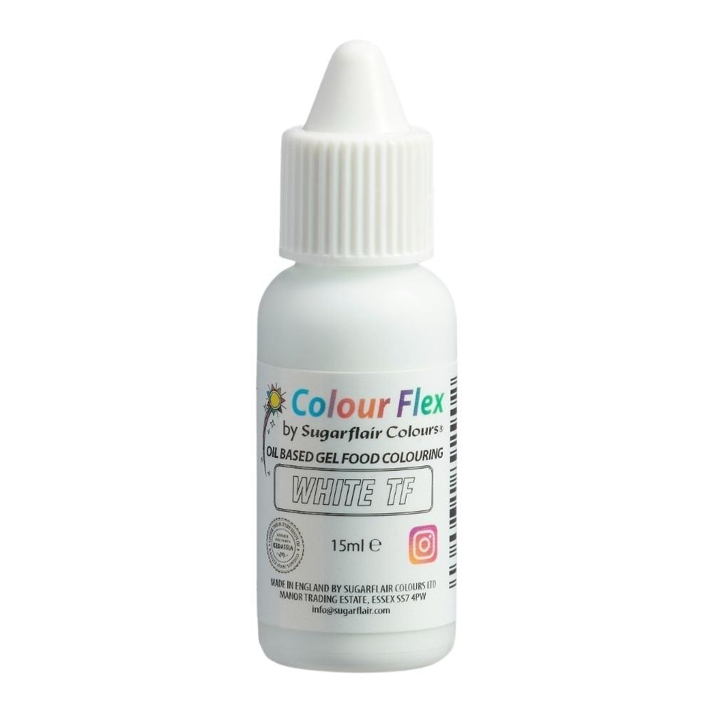 Sugarflair Colour Flex Oil Based Food Colouring Gel 15ml - All Colour
