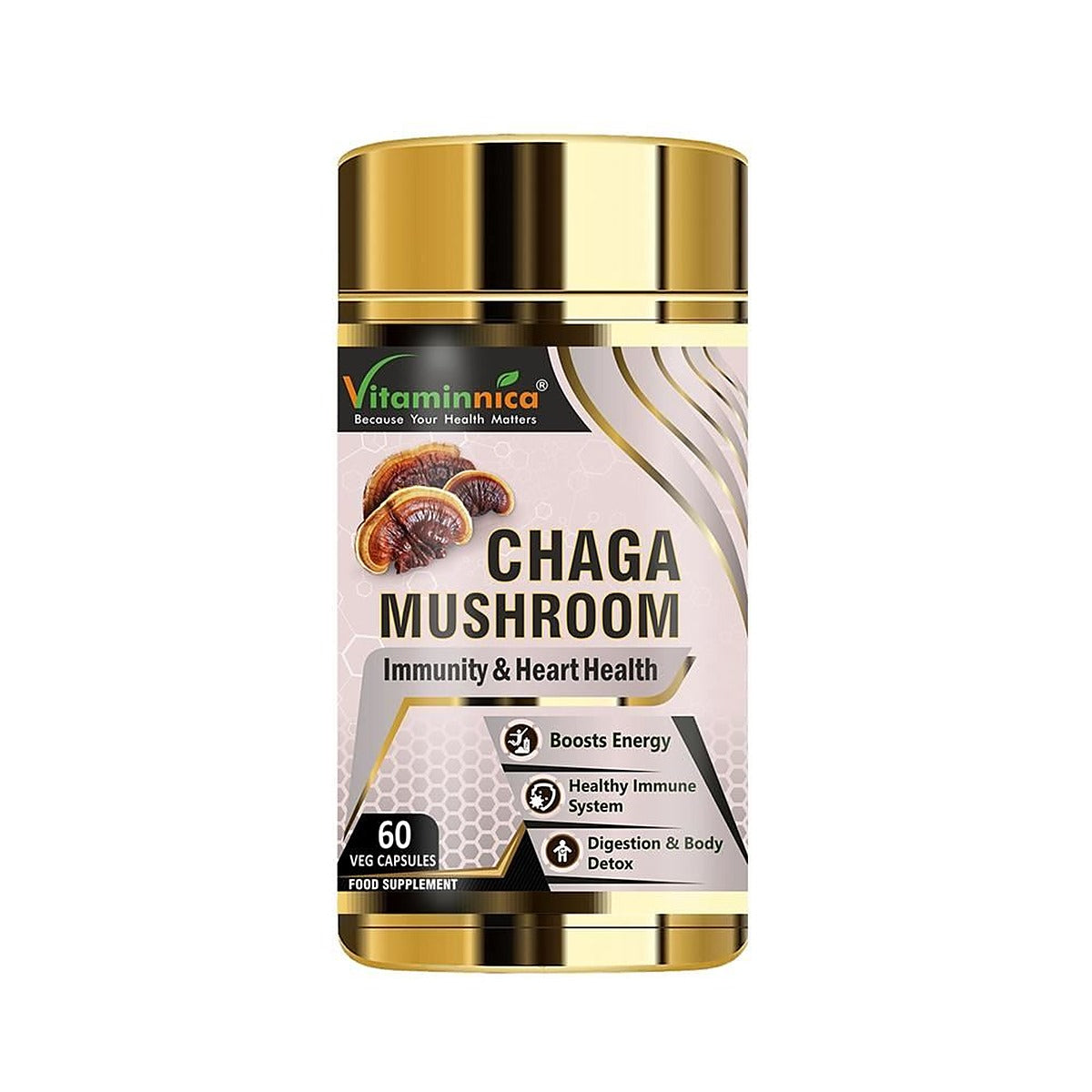 Vitaminnica Reishi Mushroom- 500mg 60 capsules