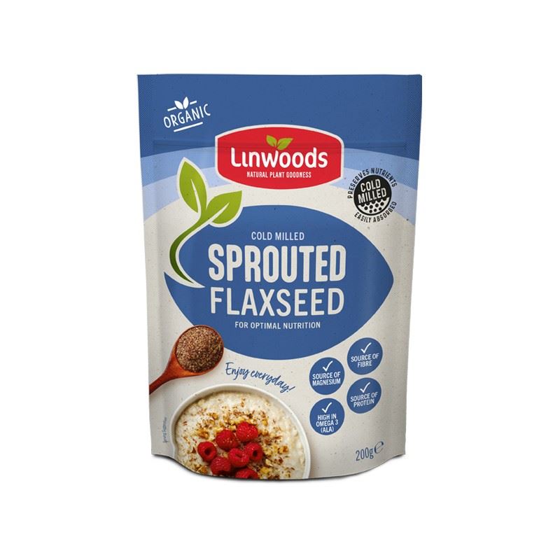 Linwoods Cold Milled Organic Sprouted Flaxseed 200g