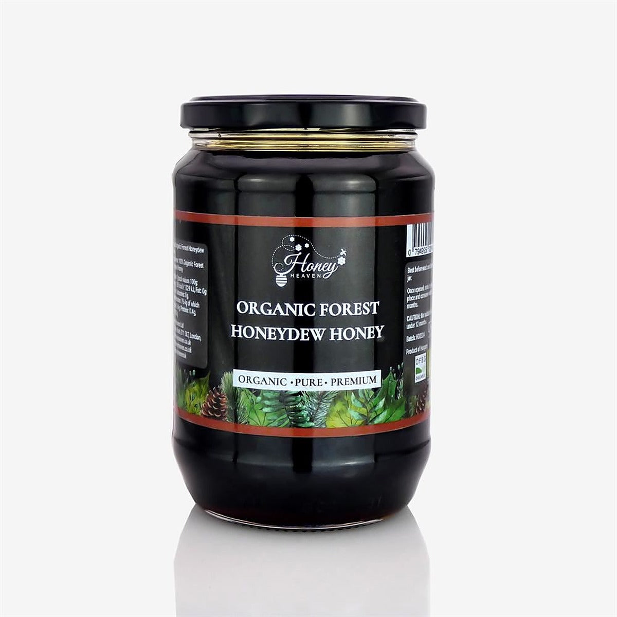 Honey Heaven Organic Forest Honeydew Honey 950g