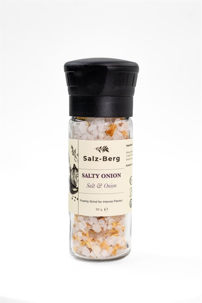 Salz Berg Salty Onion Grinder Salt & Onion Granules 90g