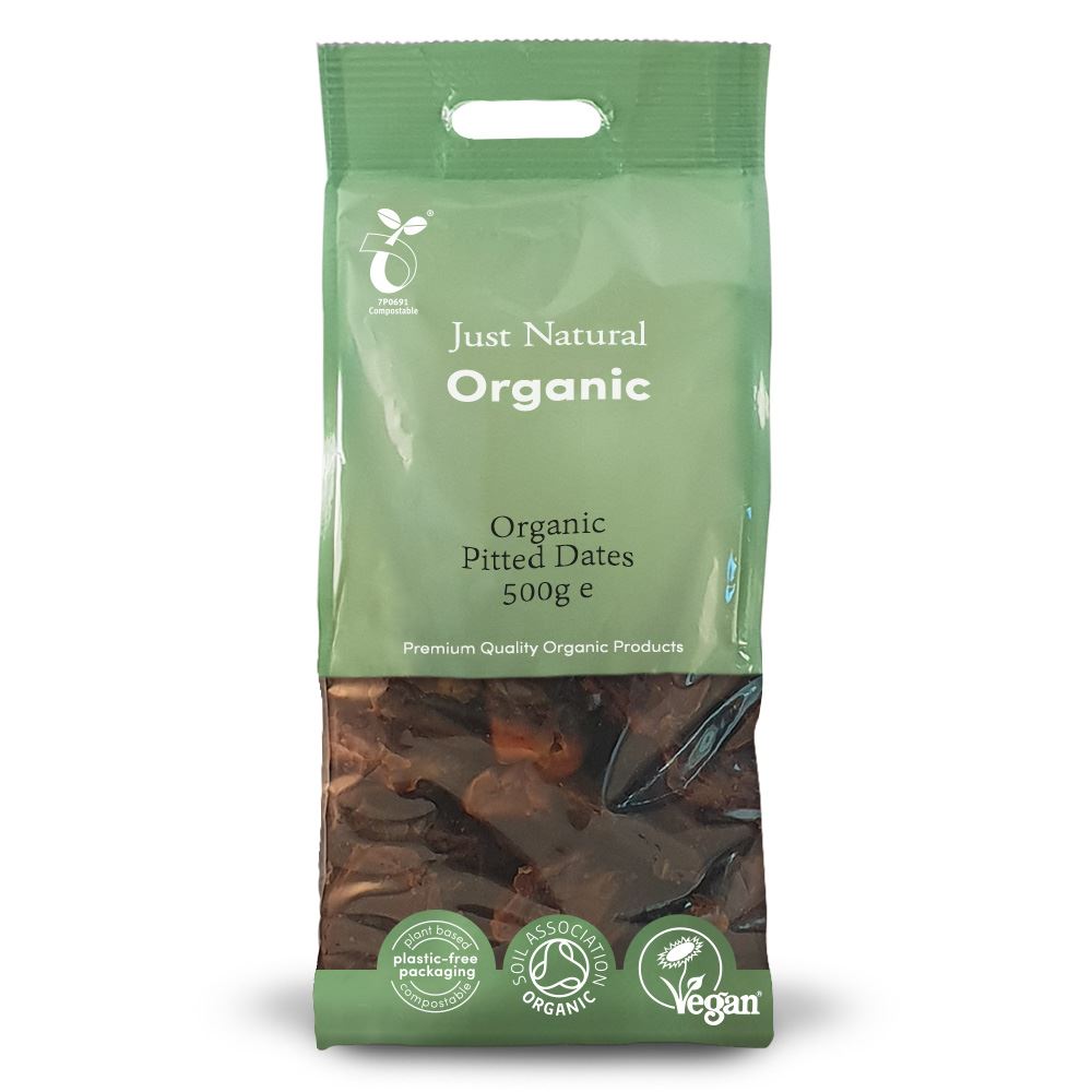 Just Natural Organic Organic Pitted Dates 500g